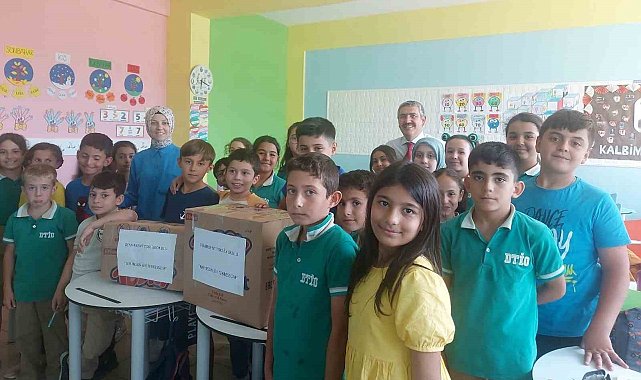 İhtiyaç sahibi öğrenciler için kırtasiye yardımı yapıldı