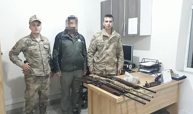 Kaçak avcılara 7 bin 803 TL para cezası