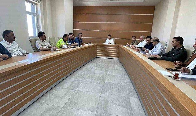 Kağızman'da güvenlik toplantısı yapıldı