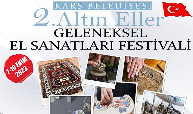 Kars'ta 2. Altıneller Geleneksel El Sanatları Festivali başlıyor