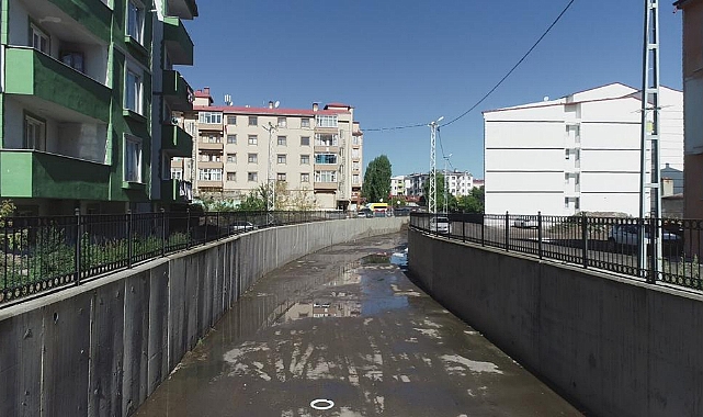 Kars'ta dereler temizlendi