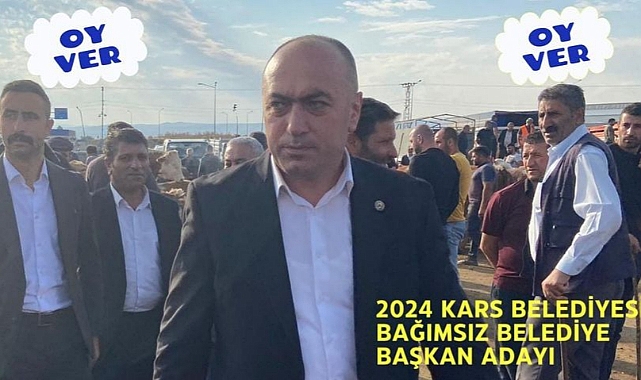 Kars'ta adaylığını açıklayan ilk isim Müçük