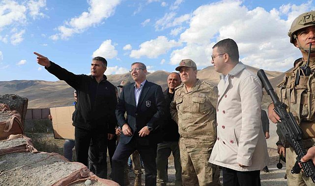 Kars Valisi Polat, üs bölgesinde