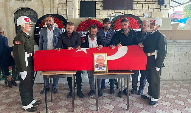 Kıbrıs gazisi son yolculuğuna uğurlandı