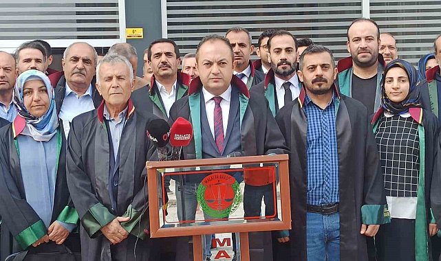Malatya Barosu, sivillere yönelik insanlık suçuna karşı susmadı