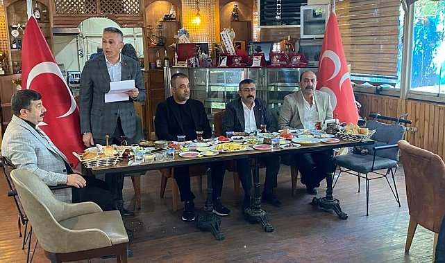 MHP Palandöken teşkilatı kahvaltıda buluştu