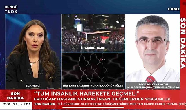 MHP'li Kamil Aydın, canlı yayın konuğu olarak katıldığı haber programında tüm Türkiye'yi ağlattı