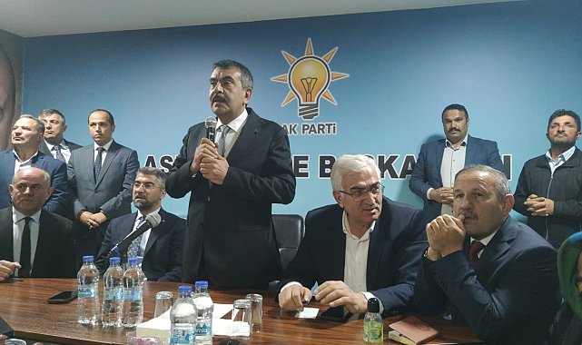Milli Eğitim Bakanı Tekin Aşkale'de