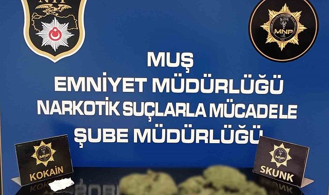 Muş'ta uyuşturucu operasyonu: 4 gözaltı