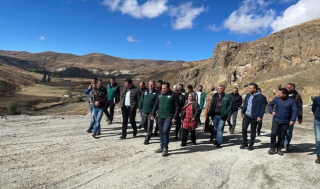 Narman Şehitler Barajı'nın yapımı sürüyor