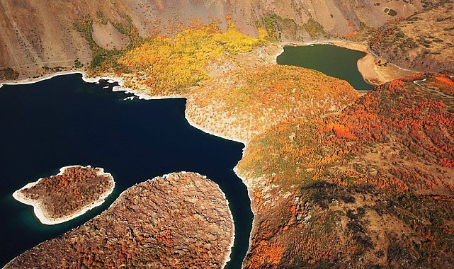 Nemrut'ta sonbahar güzelliği