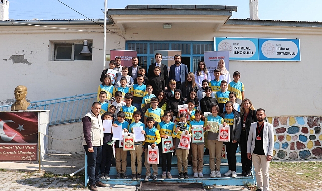 Öğrencilere gıda ve israf konuları anlatıldı