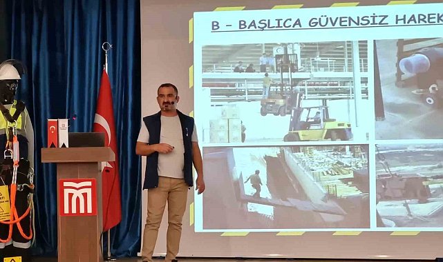 Öğrencilere ilk yardım ve iş güvenliği eğitimi