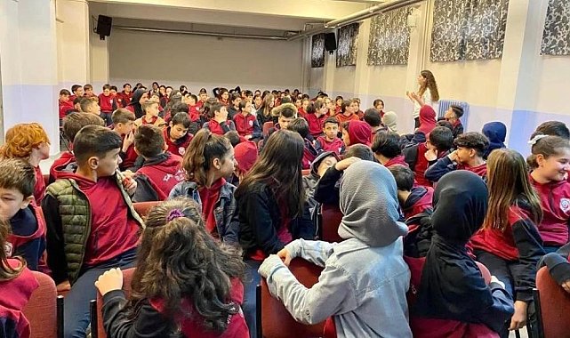 Öğrencilere suçtan korunma yöntemleri anlatılıyor