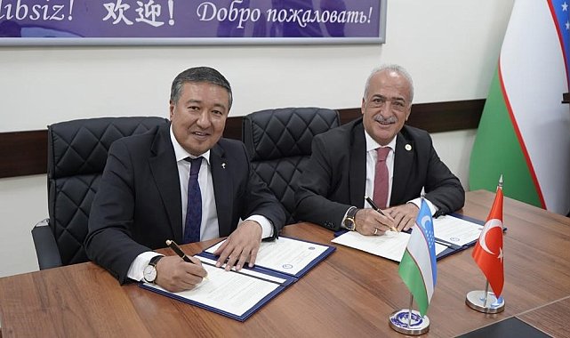 Özbek üniversiteleri ile iş birlikleri devam ediyor