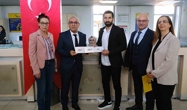 Posta ve Telgraf Teşkilatı'ndan 183. müşteriye sürpriz hediye