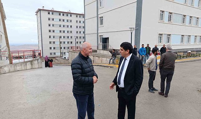 Rektör Alma, Şehit Öğretmen Aybüke Yalçın Yurdu'nda incelemelerde bulundu