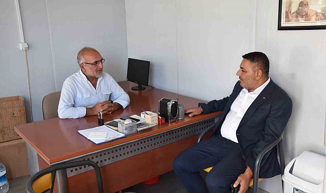 Sadıkoğlu esnafın taleplerini dinledi