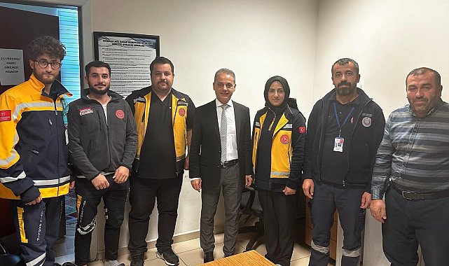 Sağlık Müdürü Tekin, Kemah İlçe Hastanesinde incelemelerde bulundu