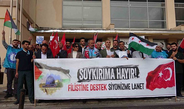 Sağlıkçılardan Filistin'e destek açıklaması