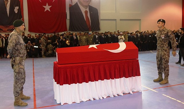 Şehit polis memuru son yolculuğuna uğurlandı