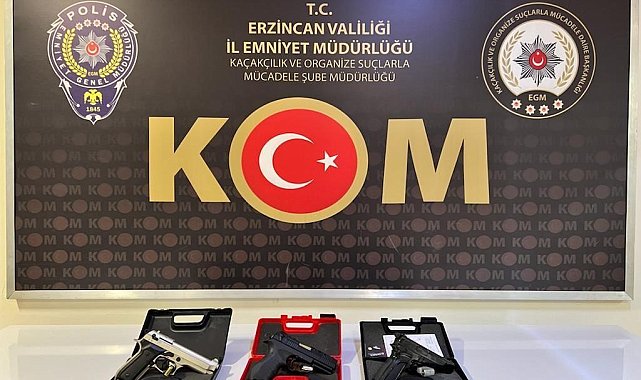 Silah kaçakçılığı operasyonunda 4 kişi gözaltına alındı