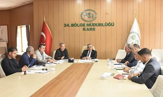 Sulama Birlikleriyle genel değerlendirme toplantısı yapıldı