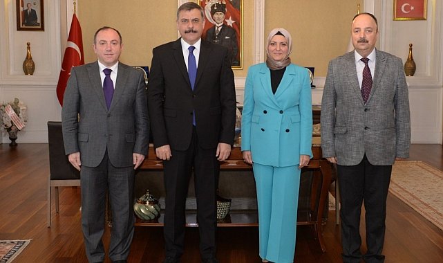 Tuba Öğretmenden Vali Çiftçi'ye ziyaret