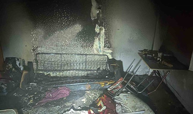 Tunceli'de ev yangını korkuttu