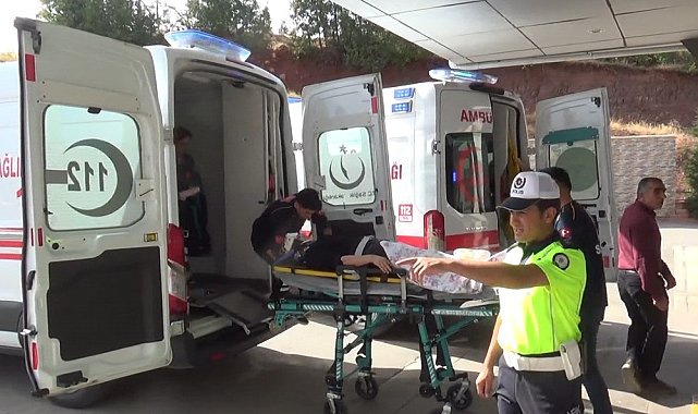 Tunceli'de otomobiller kafa kafaya çarpıştı: 10 yaralı