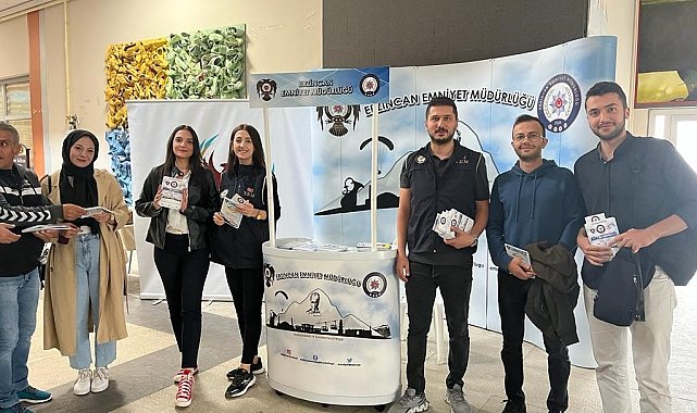 Üniversite öğrencilerine polisten bilgilendirme