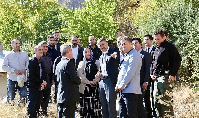 Vali Ali Çelik çalışmaları yerinde inceledi