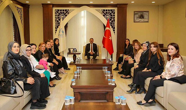 Vali Çelik, girişimci iş kadınlarıyla bir araya geldi
