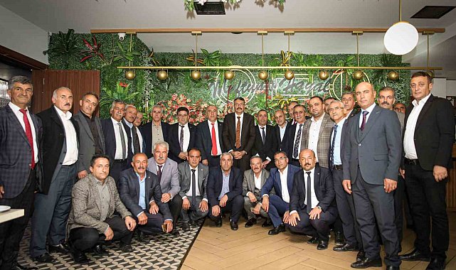Vali Çelik muhtarlarla bir araya geldi
