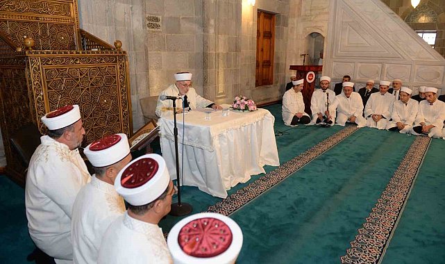 Vali Mustafa Çiftçi, Aşere-Takrîb Tayyibe icazet merasimine katıldı