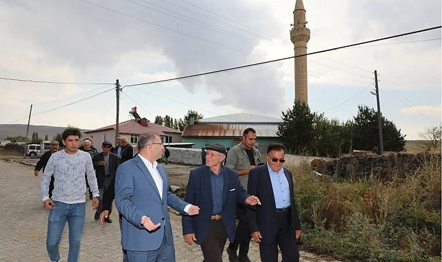 Vali Polat köy ziyaretlerini sürdürüyor