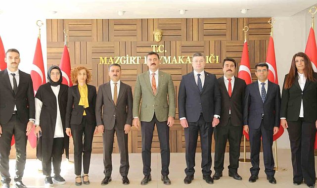 Vali Tekbıyıkoğlu Mazgirt ilçesinde incelemelerde bulundu