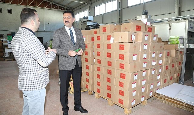 Vali Tekbıyıkoğlu, OSB'de incelemelerde bulundu