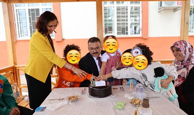Vali Turan'dan koruma altındaki çocuklara ziyaret
