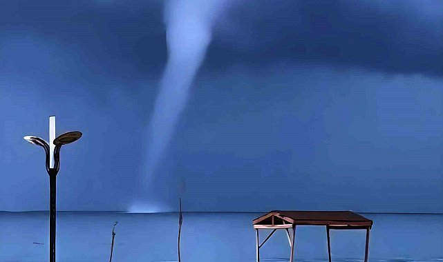 Van Gölü'ndeki hortum bilim insanlarını endişelendirdi