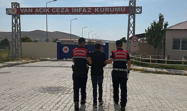 Van'da 10 yıl hapis cezası bulunan firari yakalandı