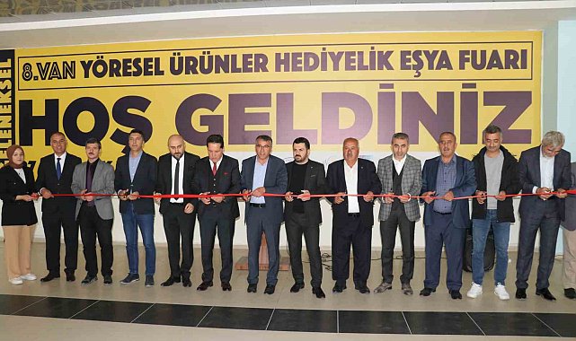 Van'da 'Yöresel Ürünler ve Hediyelik Eşya Fuarı' kapılarını ziyaretçilere açtı