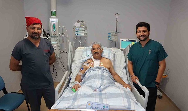Van'da yaşlı adamın 4 damarına bypass yapıldı