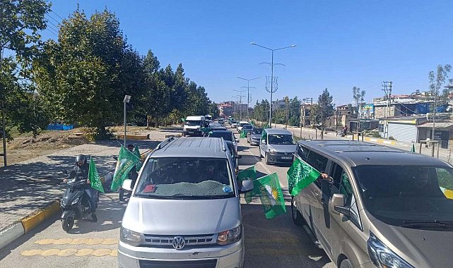 Van'dan 'Aksa Tufanı'na destek konvoyu