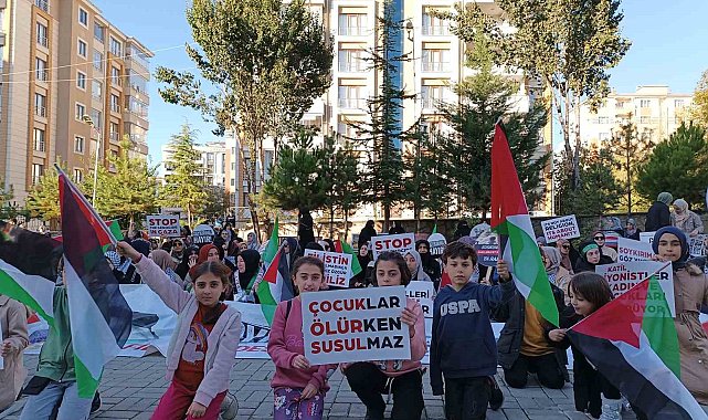 Vanlı kadınlar Filistin'e destek için 'sessiz oturma eylemi' başlattı