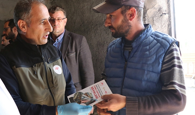 Yetiştiriciler hayvan sevki konusunda bilgilendirildi