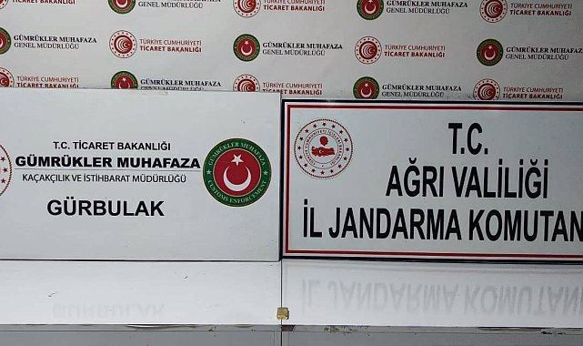 Ağrı'da 1 kilo 152 gram kaçak altın ele geçirildi