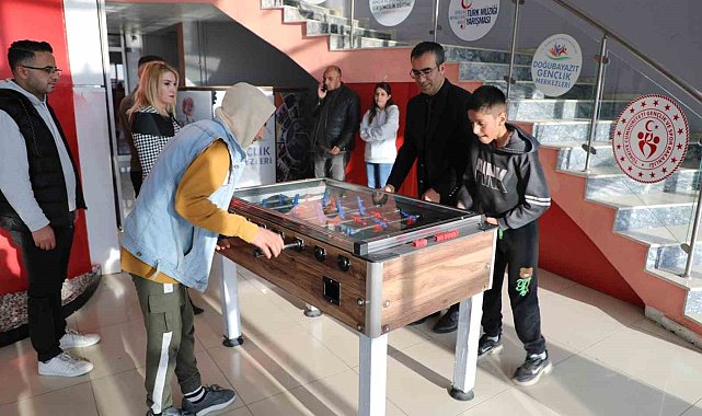 Ağrı'da Gençlik ve Spor İl Müdürü'nden Doğubayazıt'ta tesis ziyareti