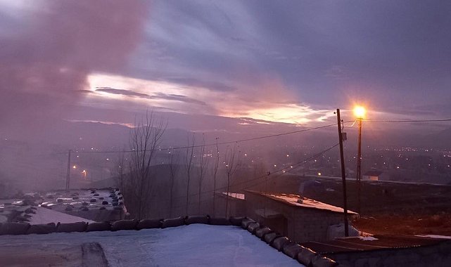 Ağrı'da hava kirliliği insan sağlığını tehdit ediyor
