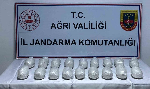 Ağrı'da kaçakçılık ve uyuşturucu operasyonu